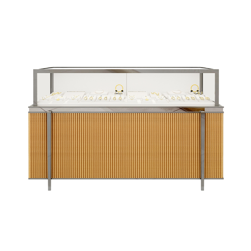 JR-S103 Stainless steel jewellery display cabinet