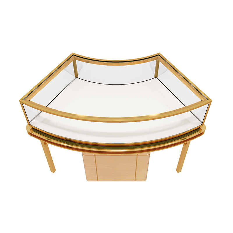 JR-S101 Curved Jewellery Display Cabinet