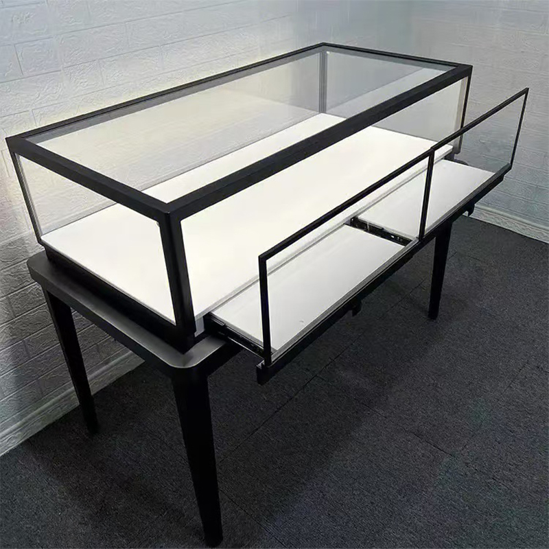CM-105 Customised stainless steel display cabinets