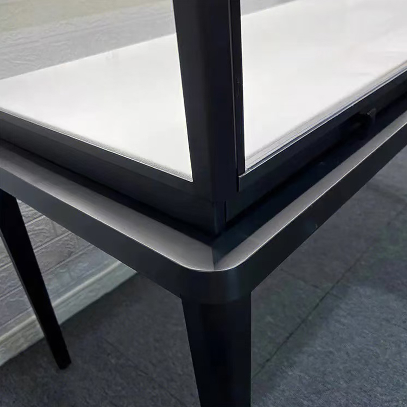 CM-105 Customised stainless steel display cabinets