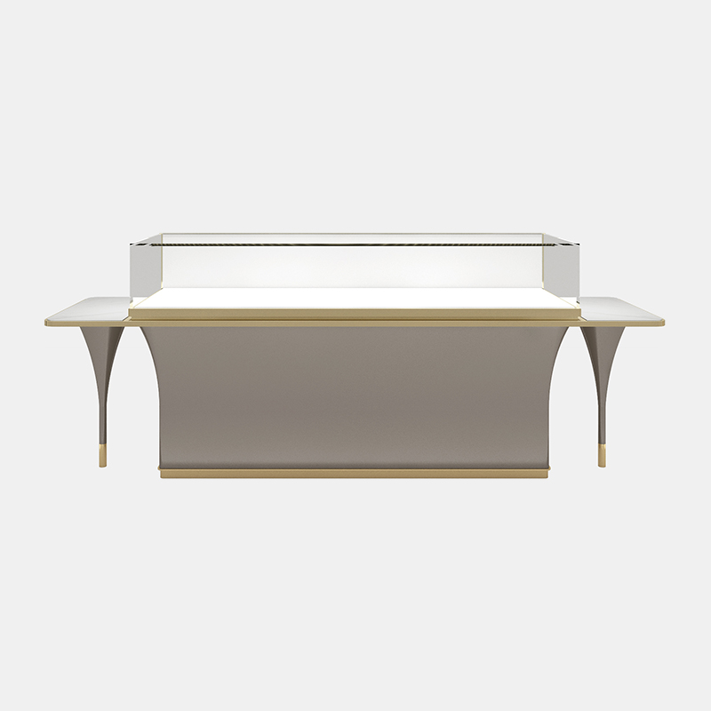 JR-C203 Shaped Jewellery Combination Cabinet