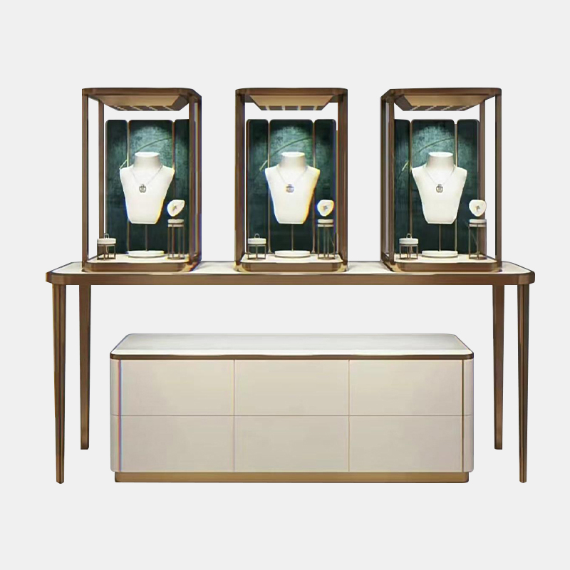 JR-C206 Glass Jewellery Display Combination Cabinet