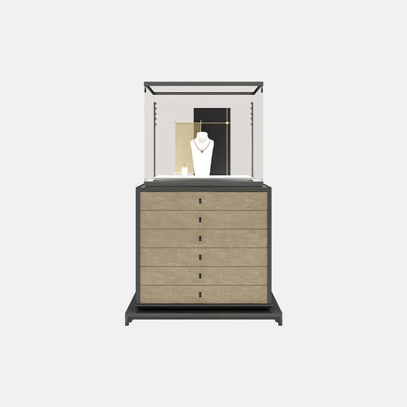 JR-H205 Jewellery High Display Cabinet