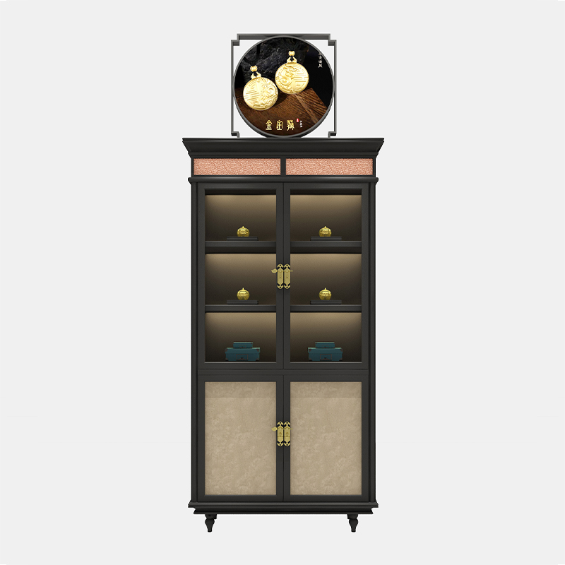 JR-H210 Jewellery solid wood tall cabinet